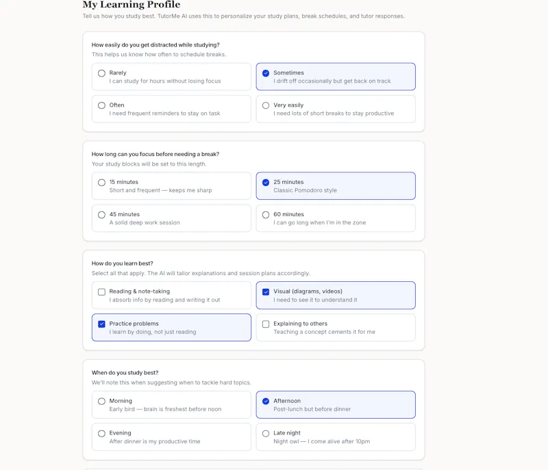 Tutorme.AI screenshot 4