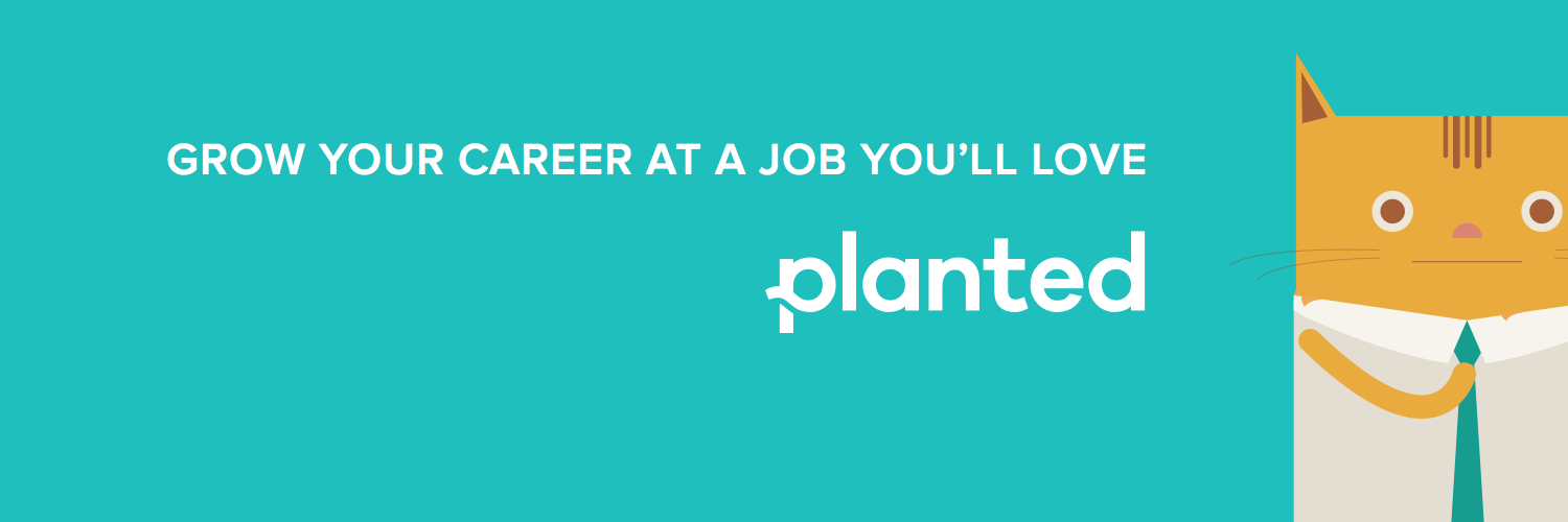 ProductHunt banner for @planted