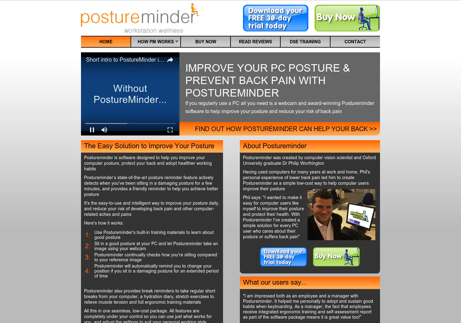 Posture Minder