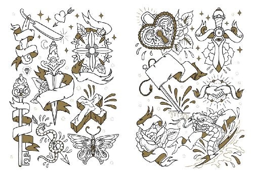 Tattoo Coloring Book gallery image
