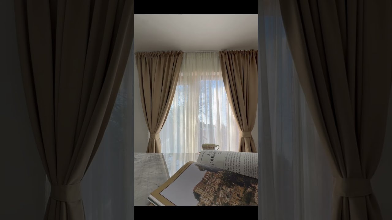 Pencil Pleat Blackout Curtains gallery image