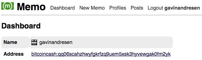 Memo.cash gallery image