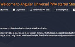 Angular Universal PWA with serverless support (starter/boilerplate) media 3