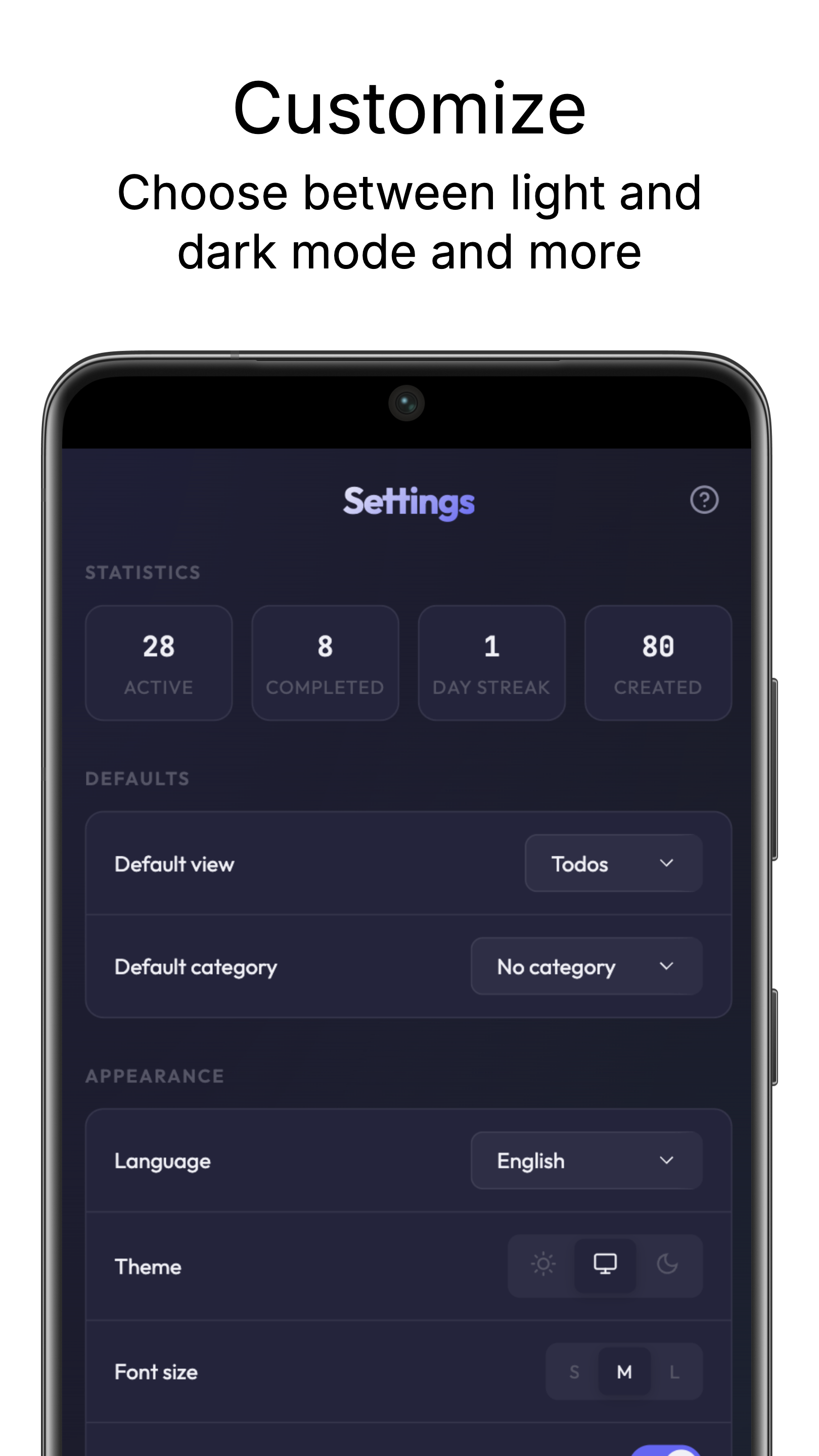 HashTodo - Screenshot 2 showing product features and functionality