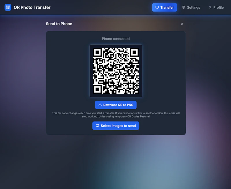 Secqr Photo Transfer screenshot 8