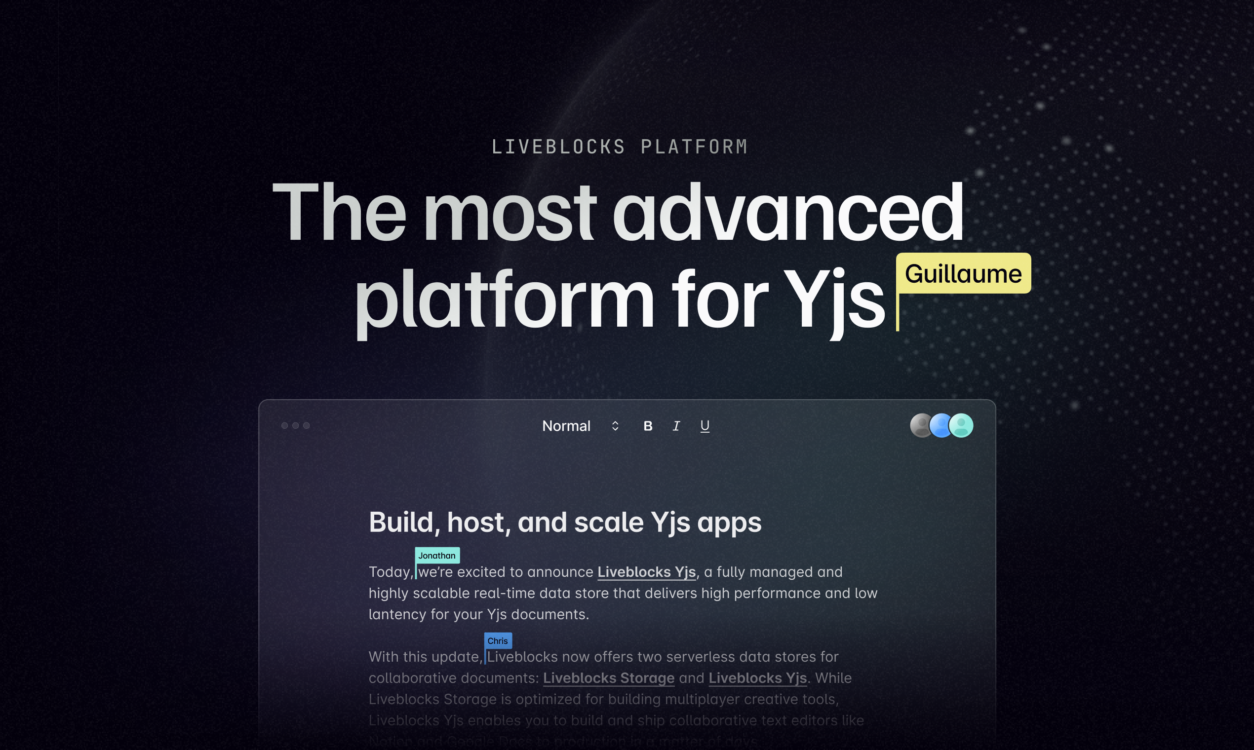 وسائط حاجز Live YJS 3