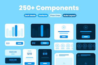 Bloo Lo-fi Wireframe Kit gallery image