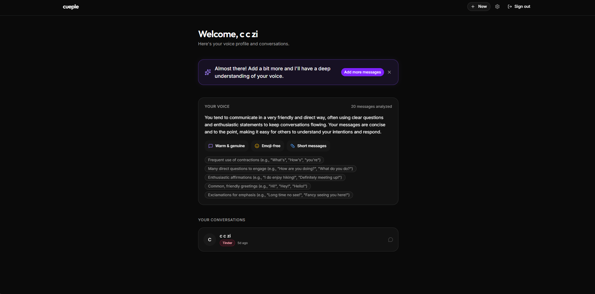 Cueple gallery image