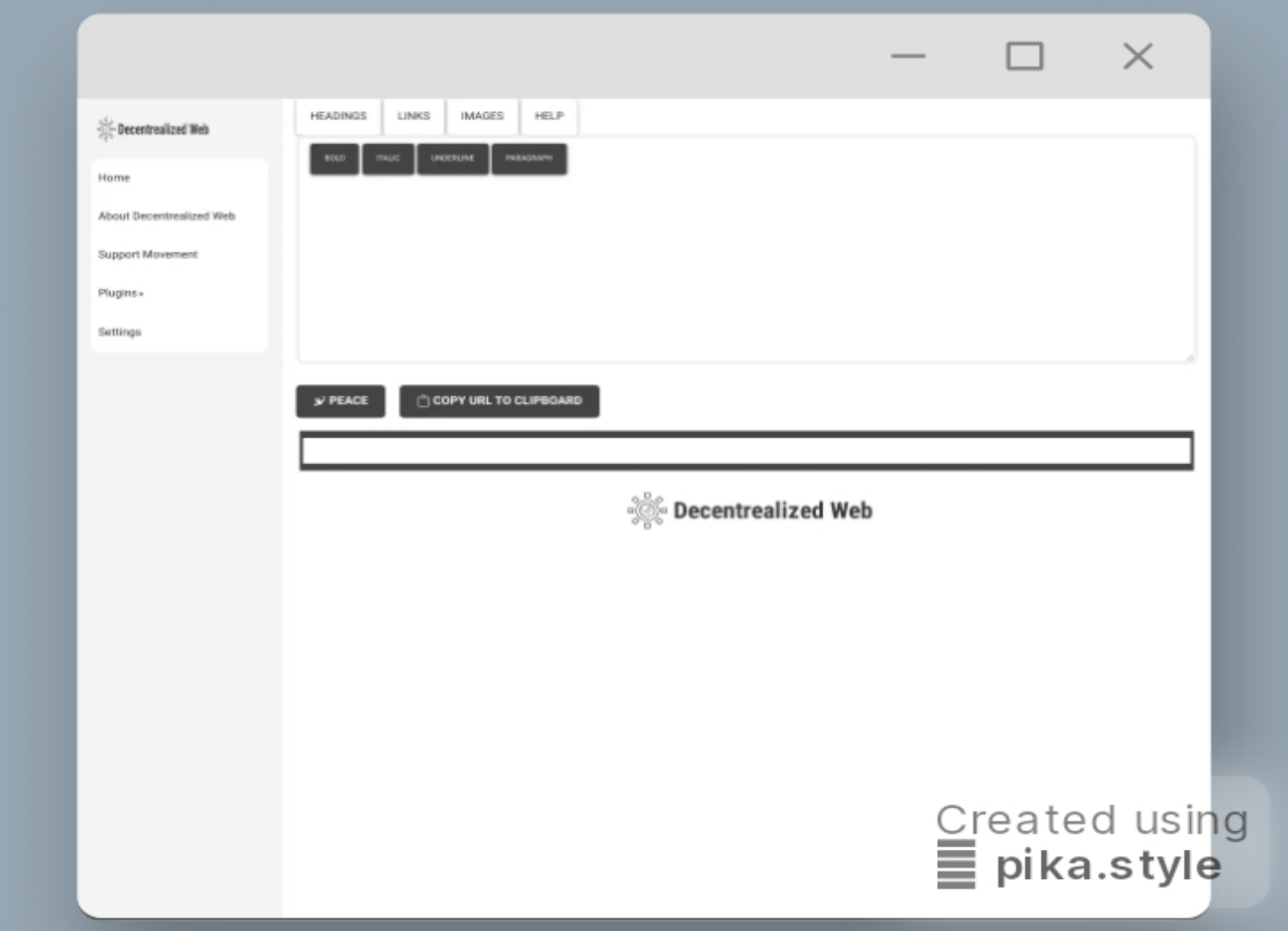 Web DesentRealized (Web-3) (sumber terbuka) media 1
