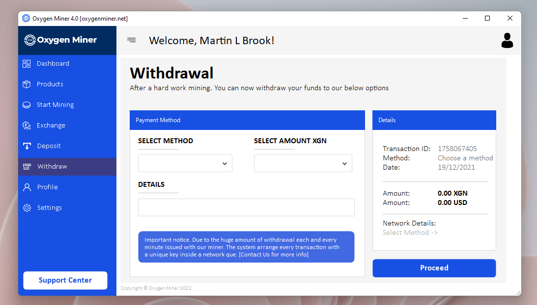 Oxygen Miner gallery image