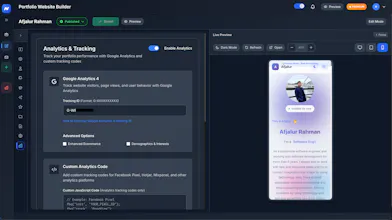 NextGenCV - AI Portfolio Website Builder gallery image