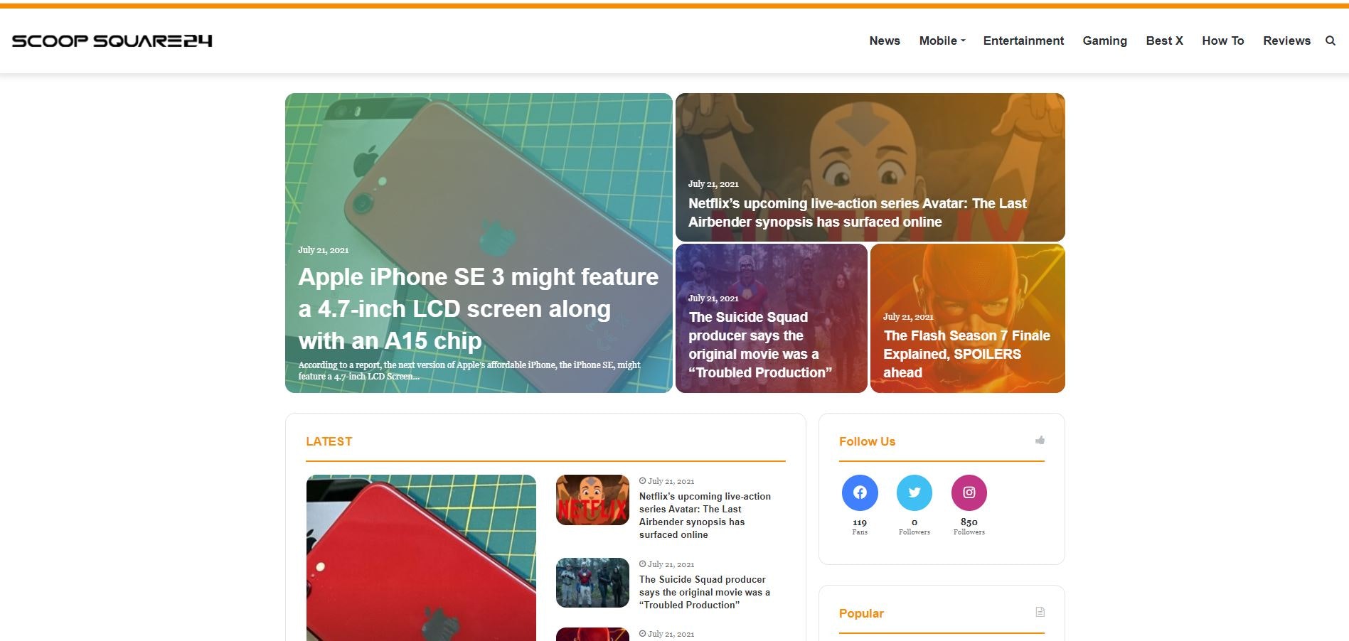 Scoop Square24 News gallery image