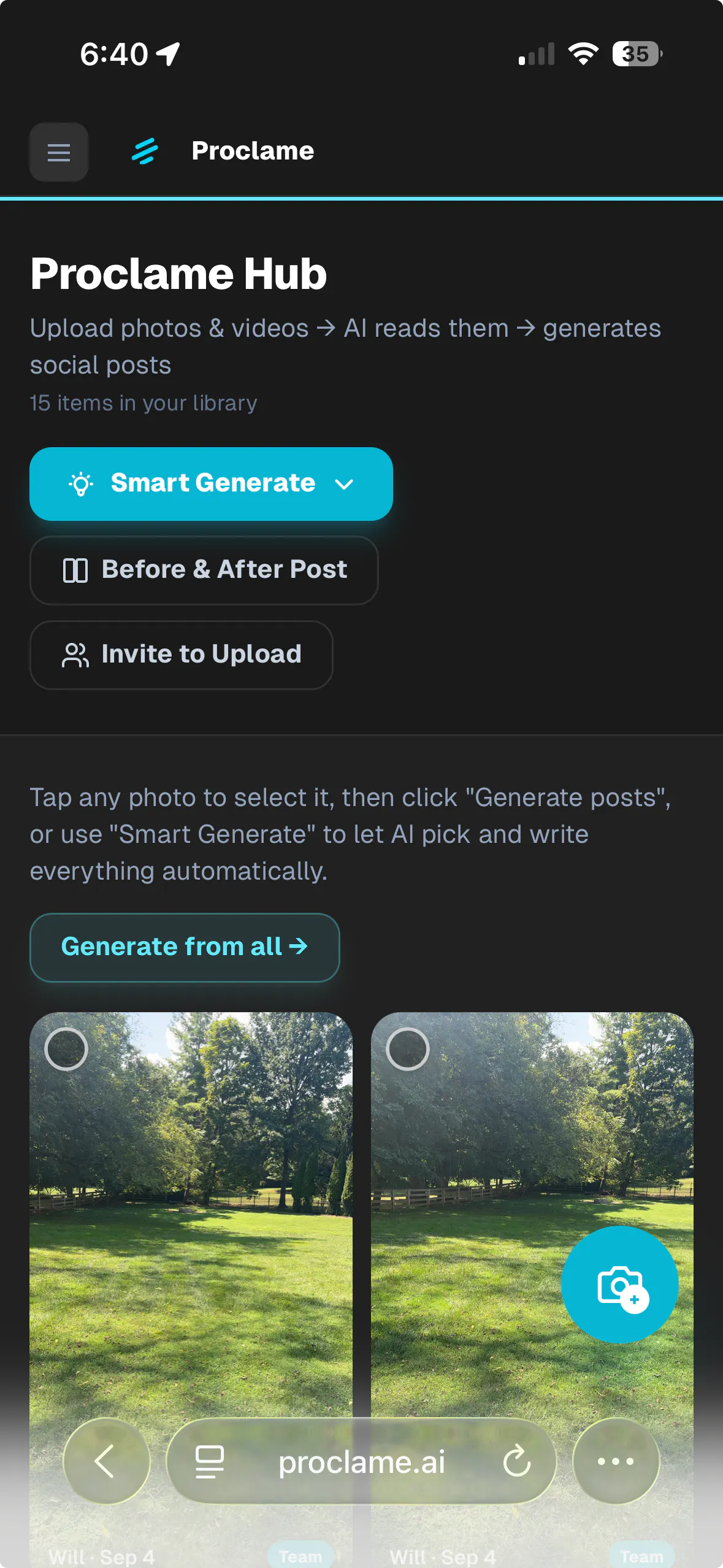Proclame gallery image