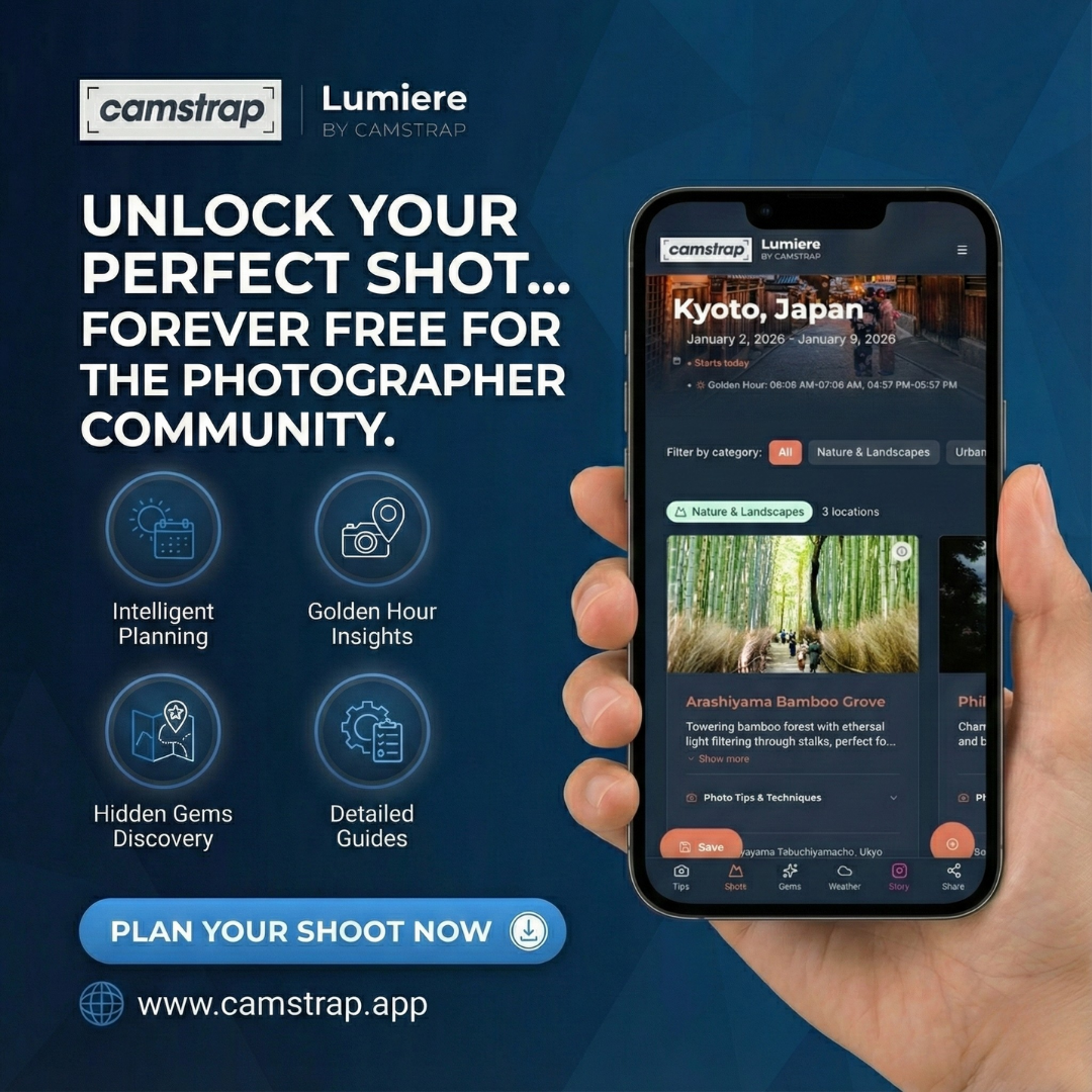 Lumière by Camstrap - Screenshot 2 showing product features and functionality