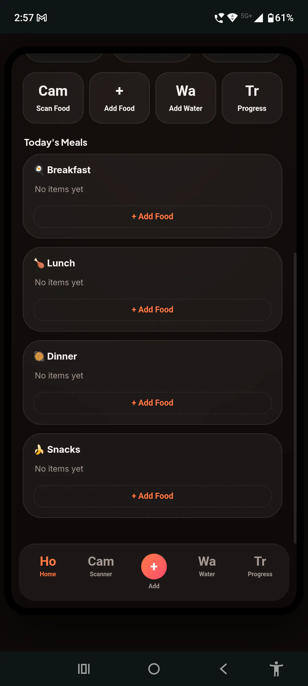 Ai calories tracking  gallery image