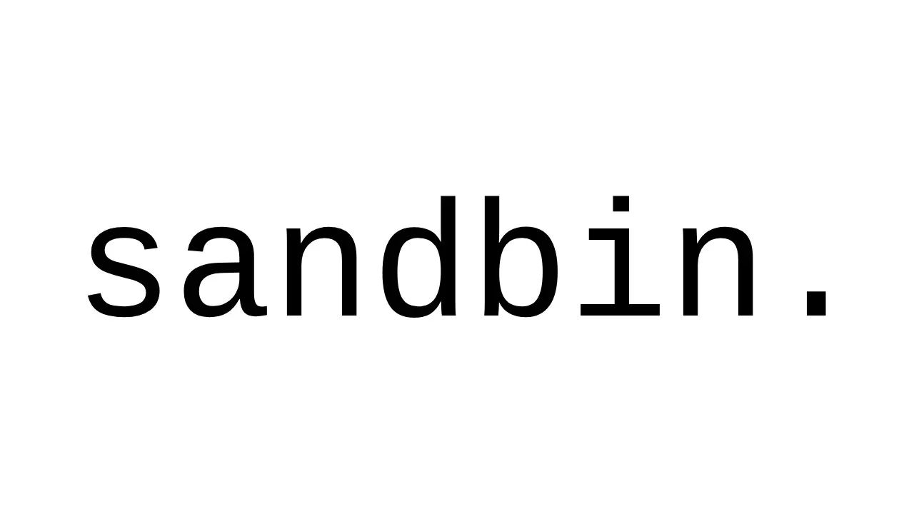 sandbin gallery image