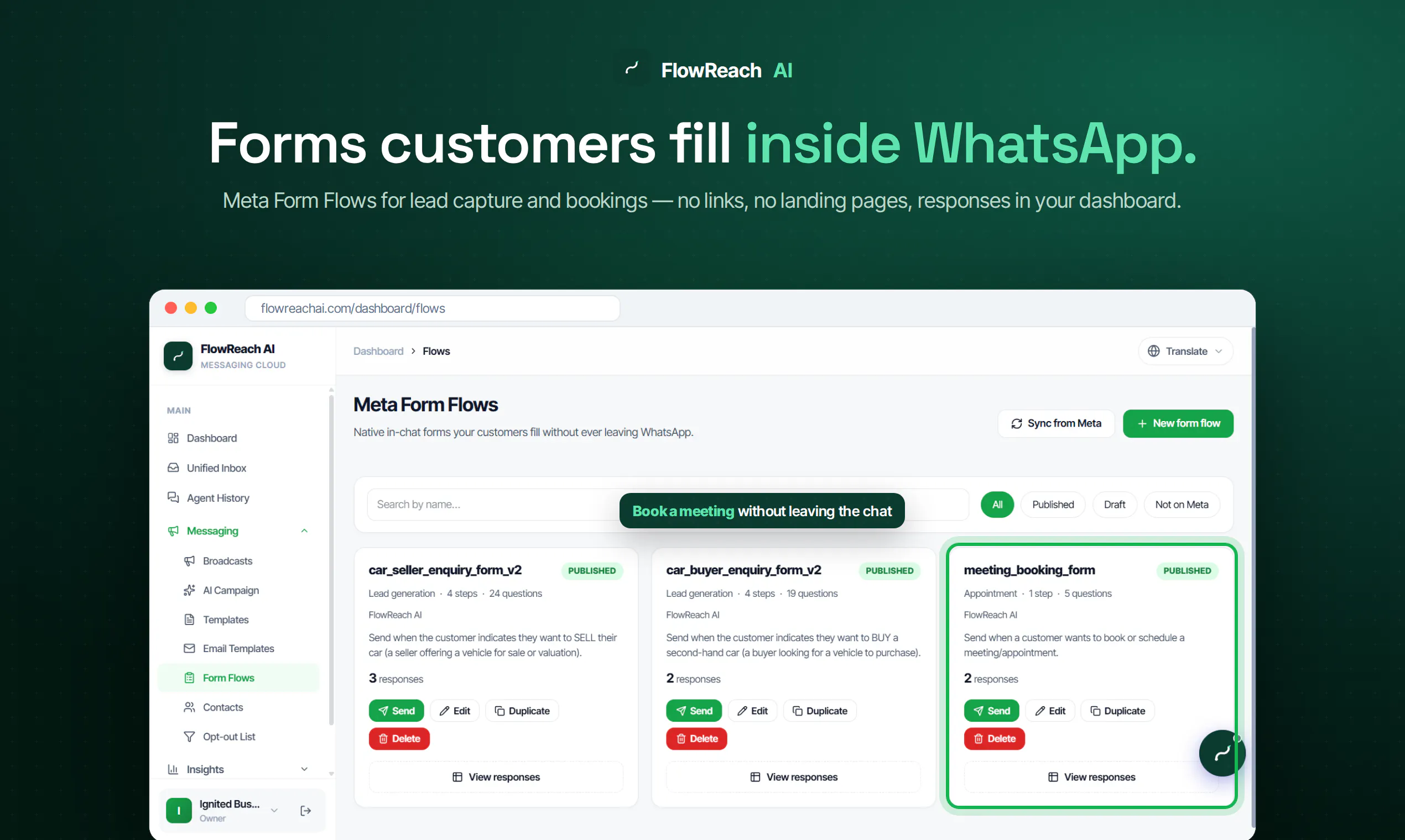 FlowReach AI gallery image