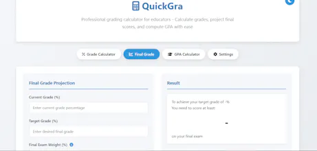 Quick Grade Calculator gallery image