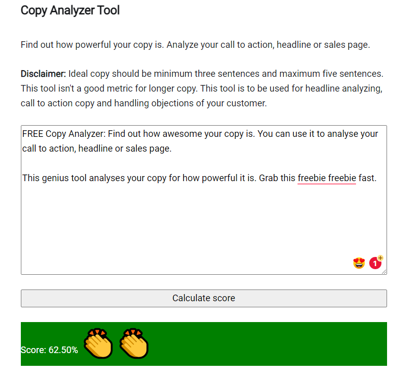 Kopieren von Analysator Tool