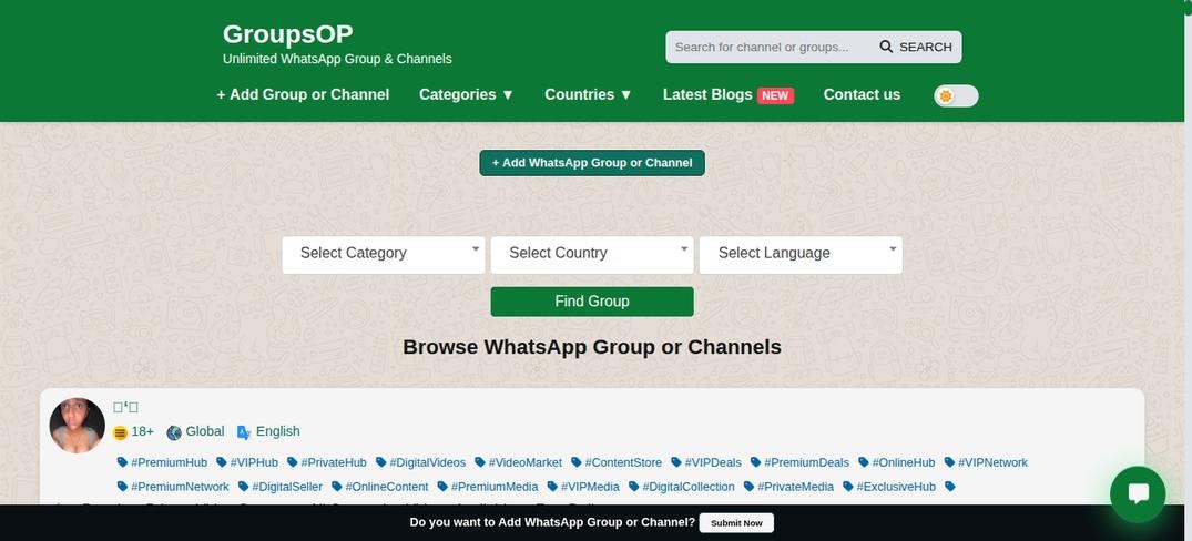 GroupsOP.com gallery image