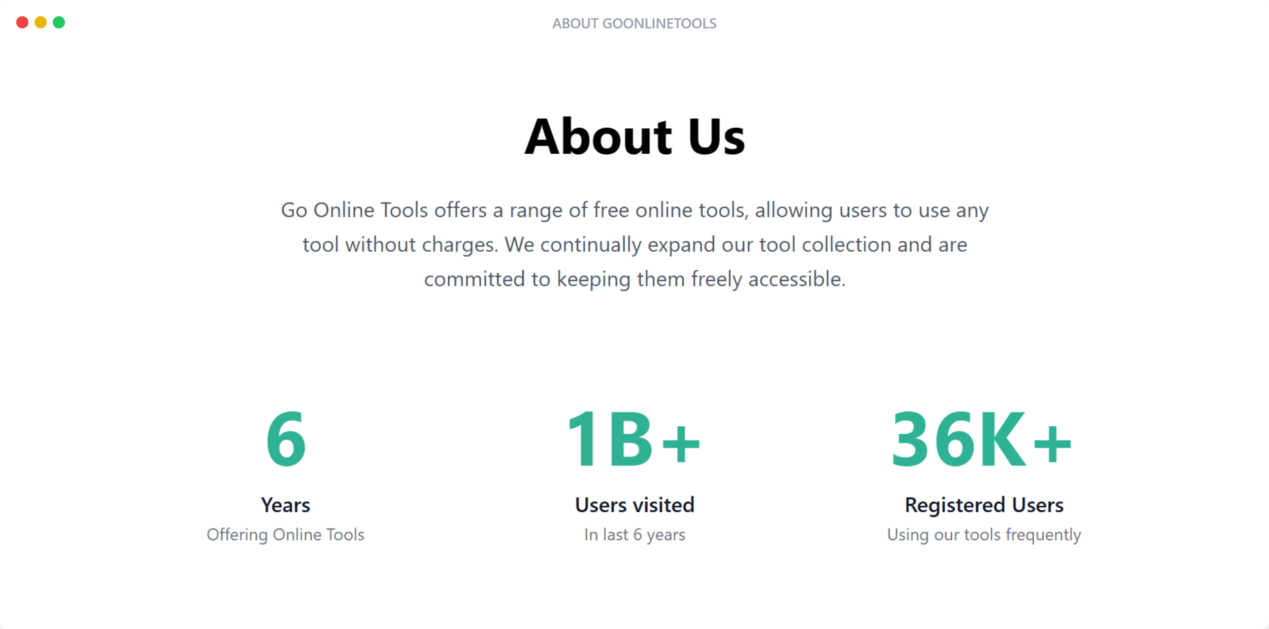 GoOnlineTools.com media 6