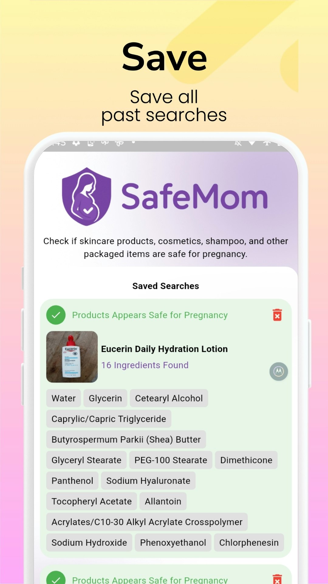 Media Saafemom - AI Thành phần Checker cho mỹ phẩm, Thực phẩm & Y học 4