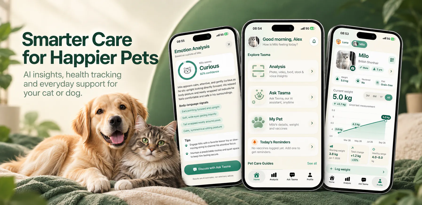 Tasma: AI Pet Analyzer gallery image