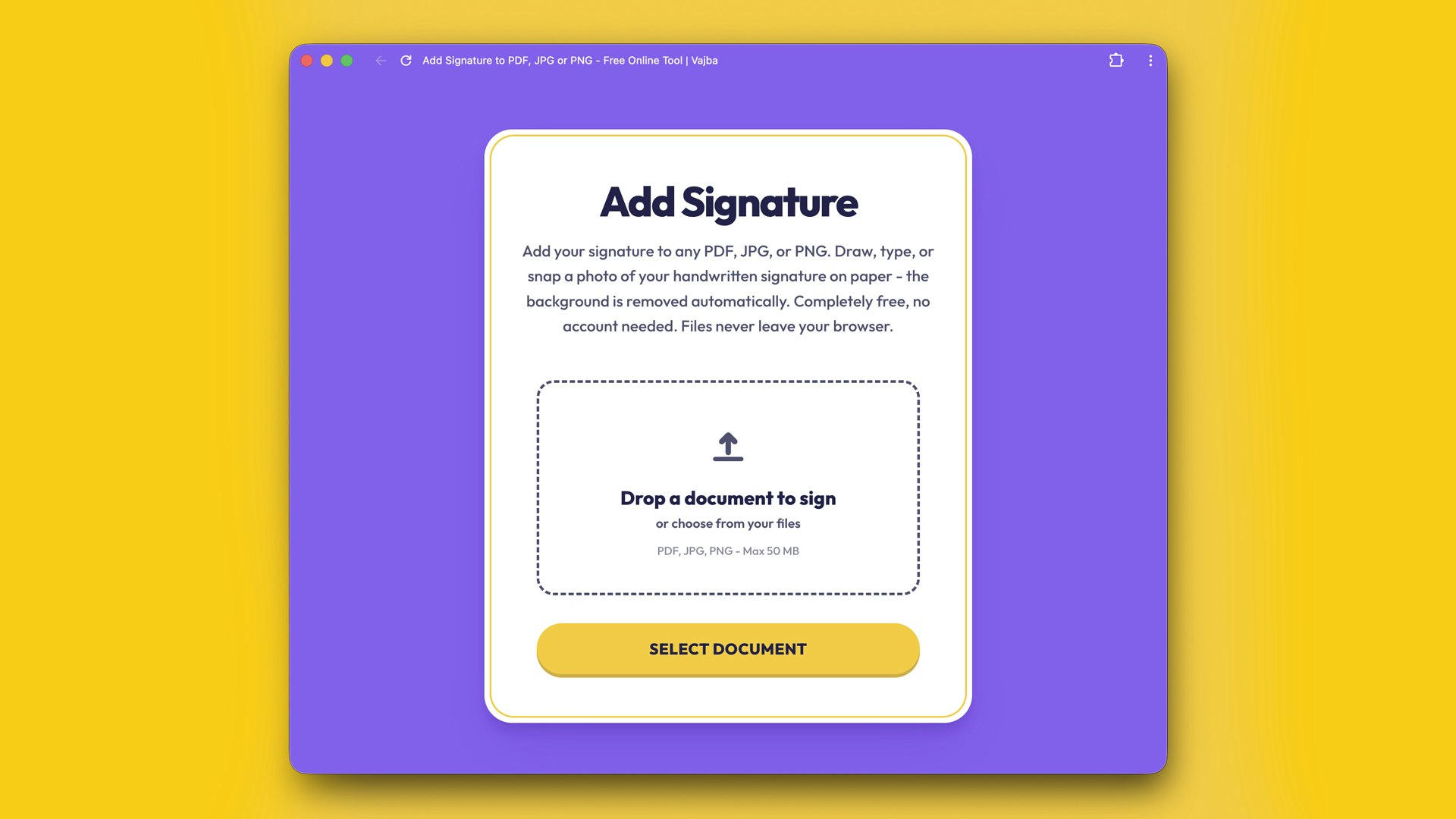 Add Signature gallery image