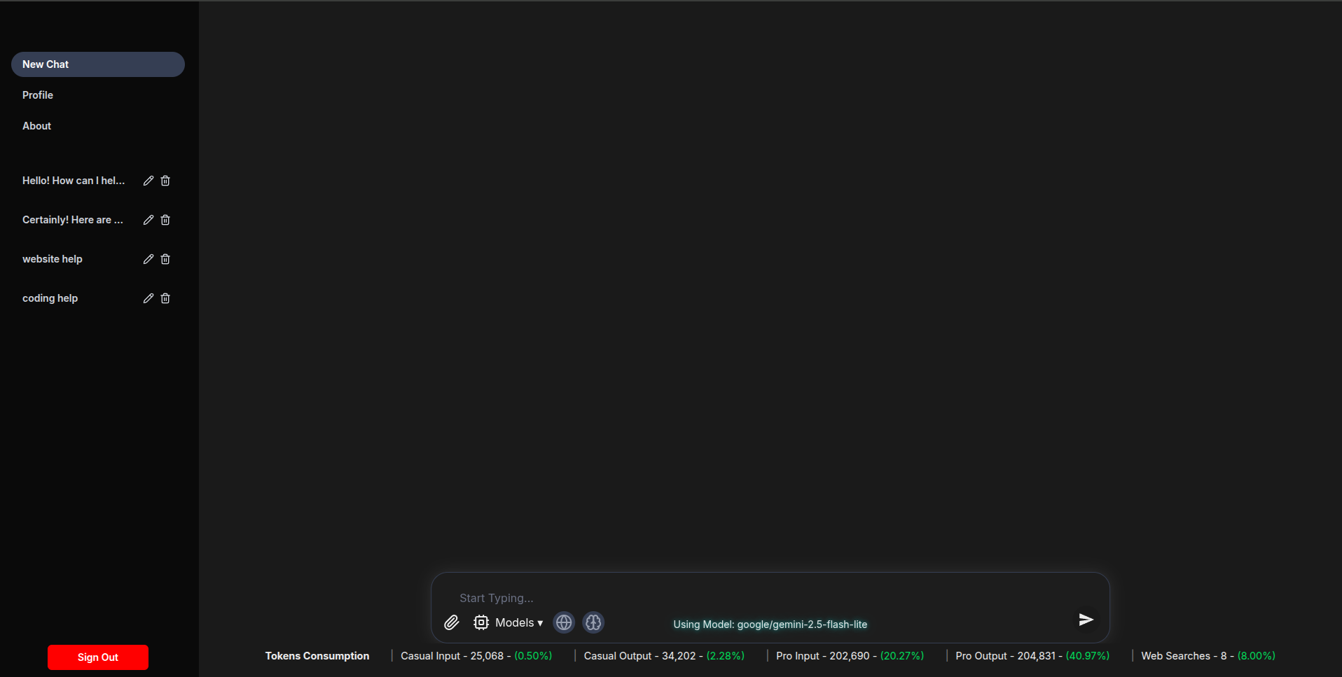 VividLLM - Main product screenshot demonstrating key features and user interface