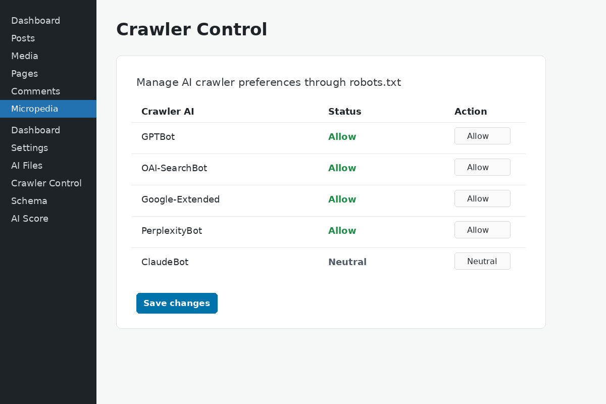 Micropedia AI Search Optimizer gallery image