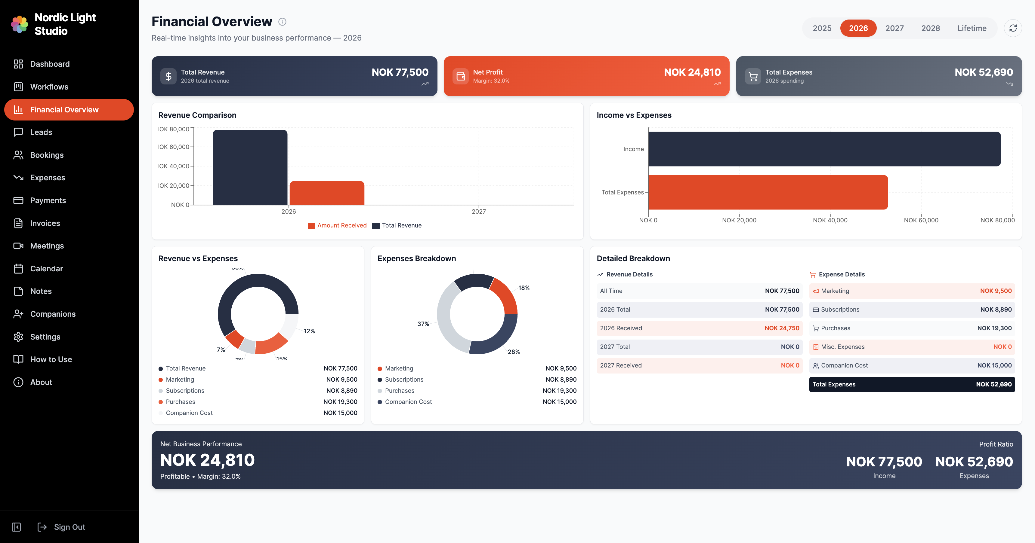 AuraBook - Screenshot 4 showing product features and functionality