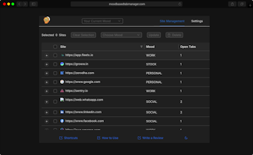 Mood Based Tab Manager gallery image
