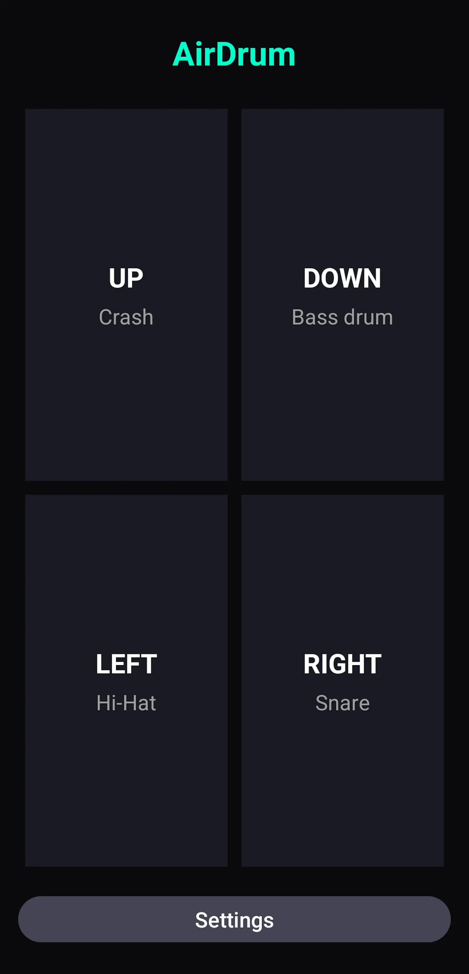 Airdrum screenshot 1