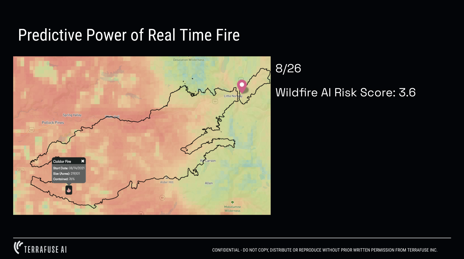 Terrafuse Wildfire AI gallery image