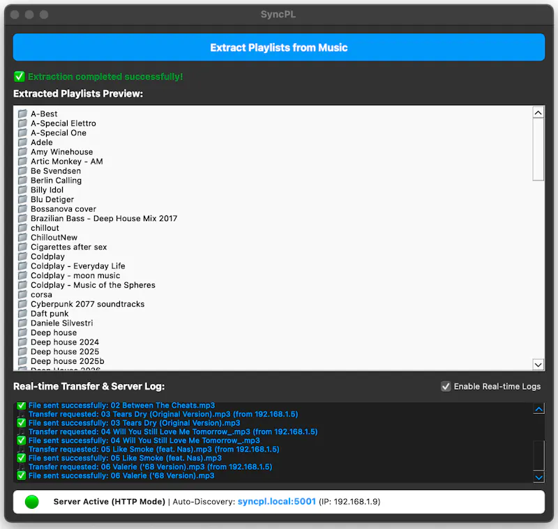 SyncPL screenshot 2