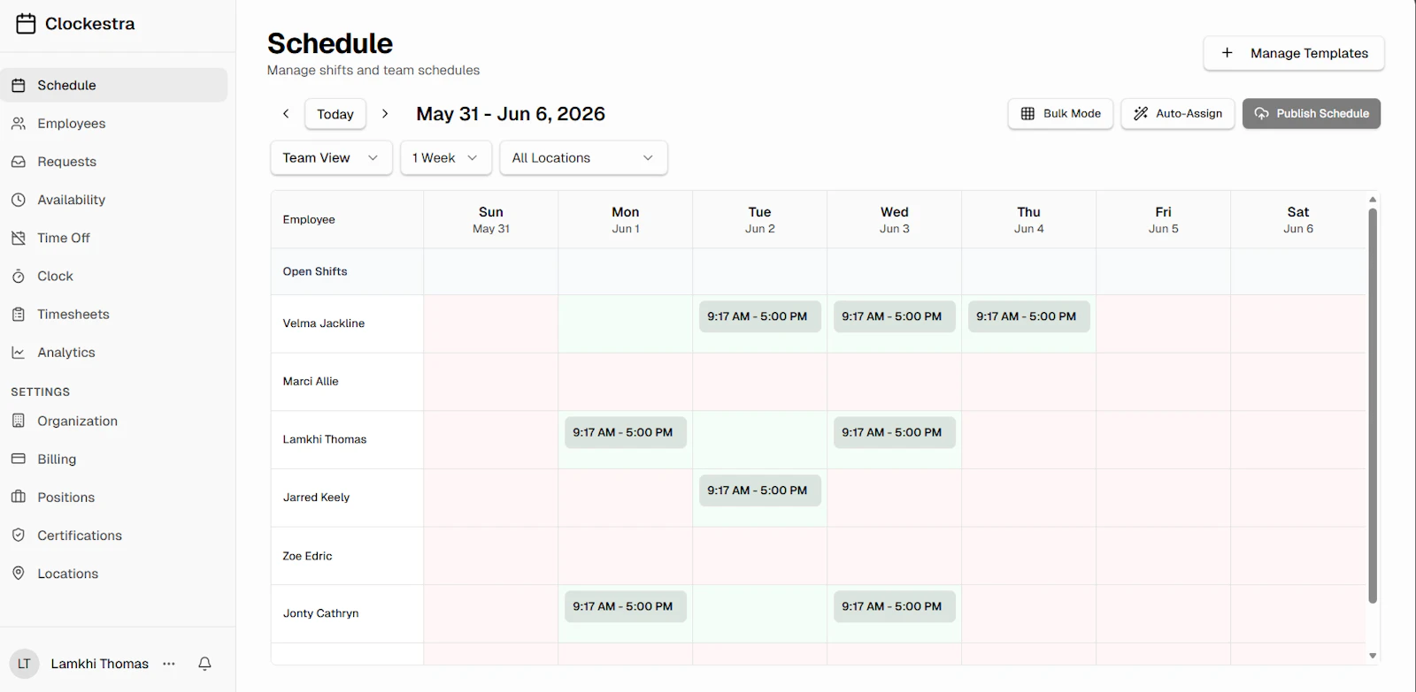 Clockestra screenshot 2