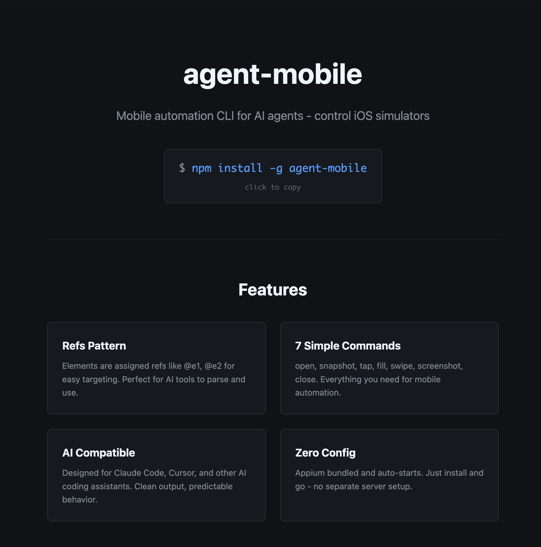 agent-mobile - Main product screenshot demonstrating key features and user interface