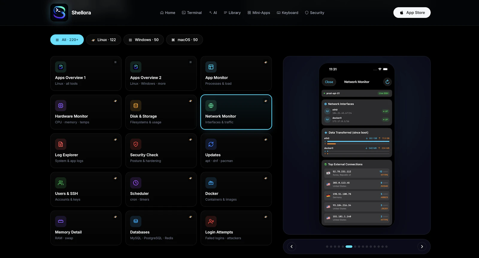 Shellora screenshot 5