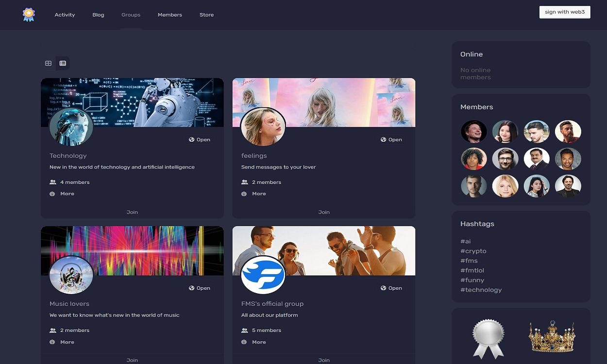 FMS Social Network - soziales Netzwerk Medien 2