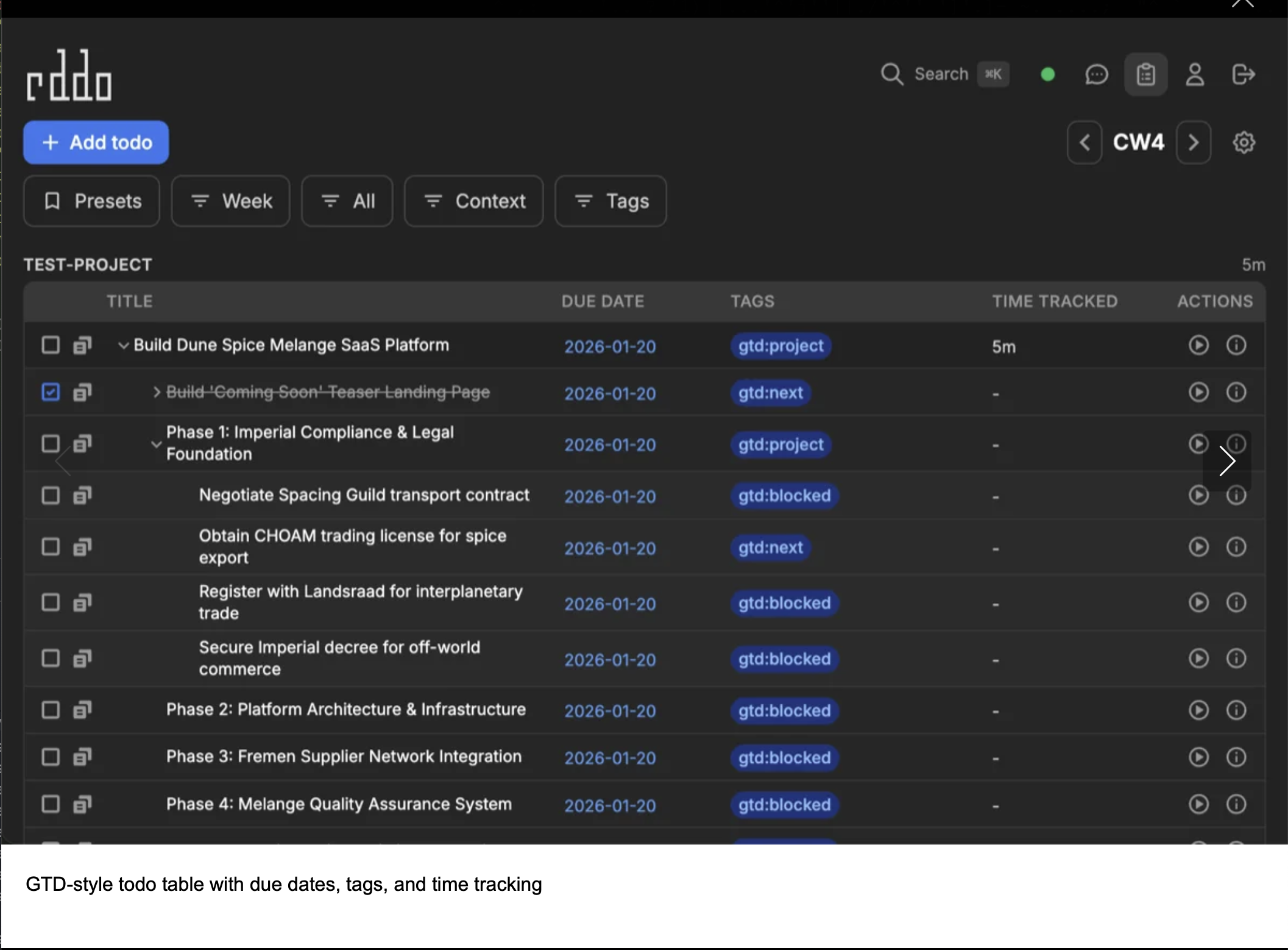 eddo - Main product screenshot demonstrating key features and user interface