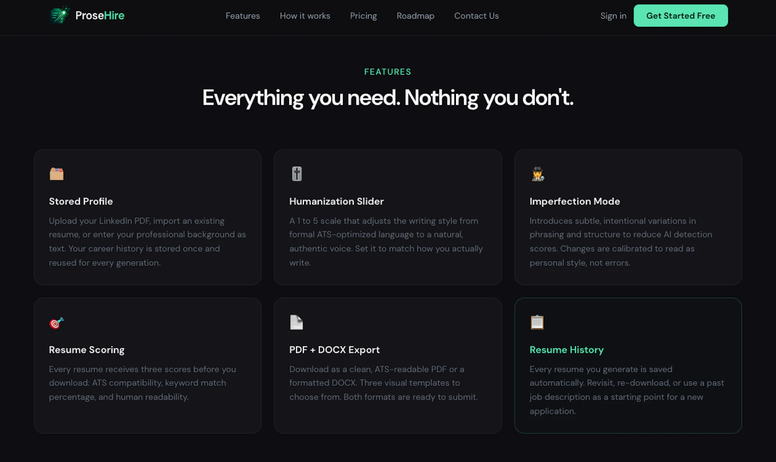 ProseHire screenshot 3
