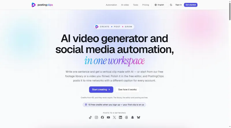 PostingClips screenshot 1