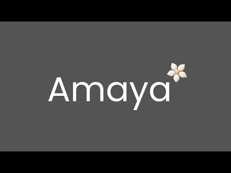 Amaya  screenshot 1 (video preview)
