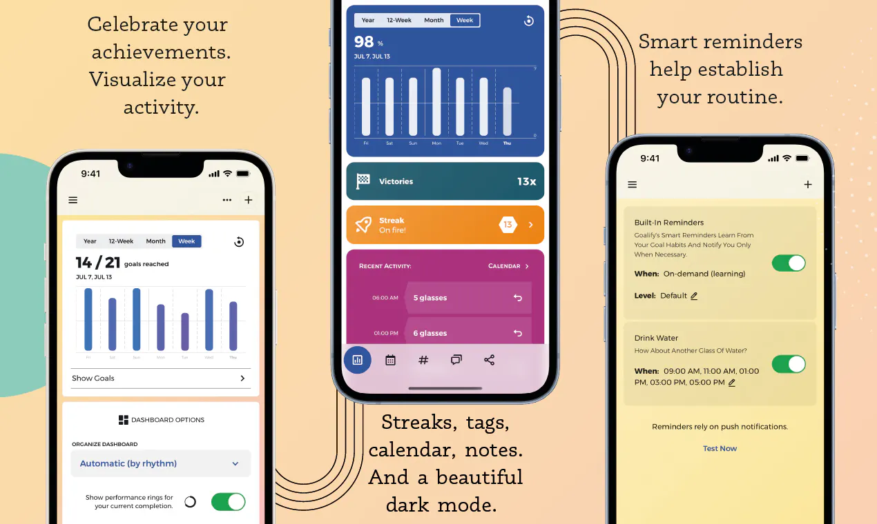 Goalify - Goal, Task & Habit Tracker gallery image