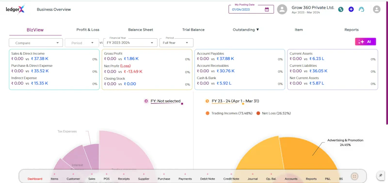 LedgerX Accounting screenshot 7