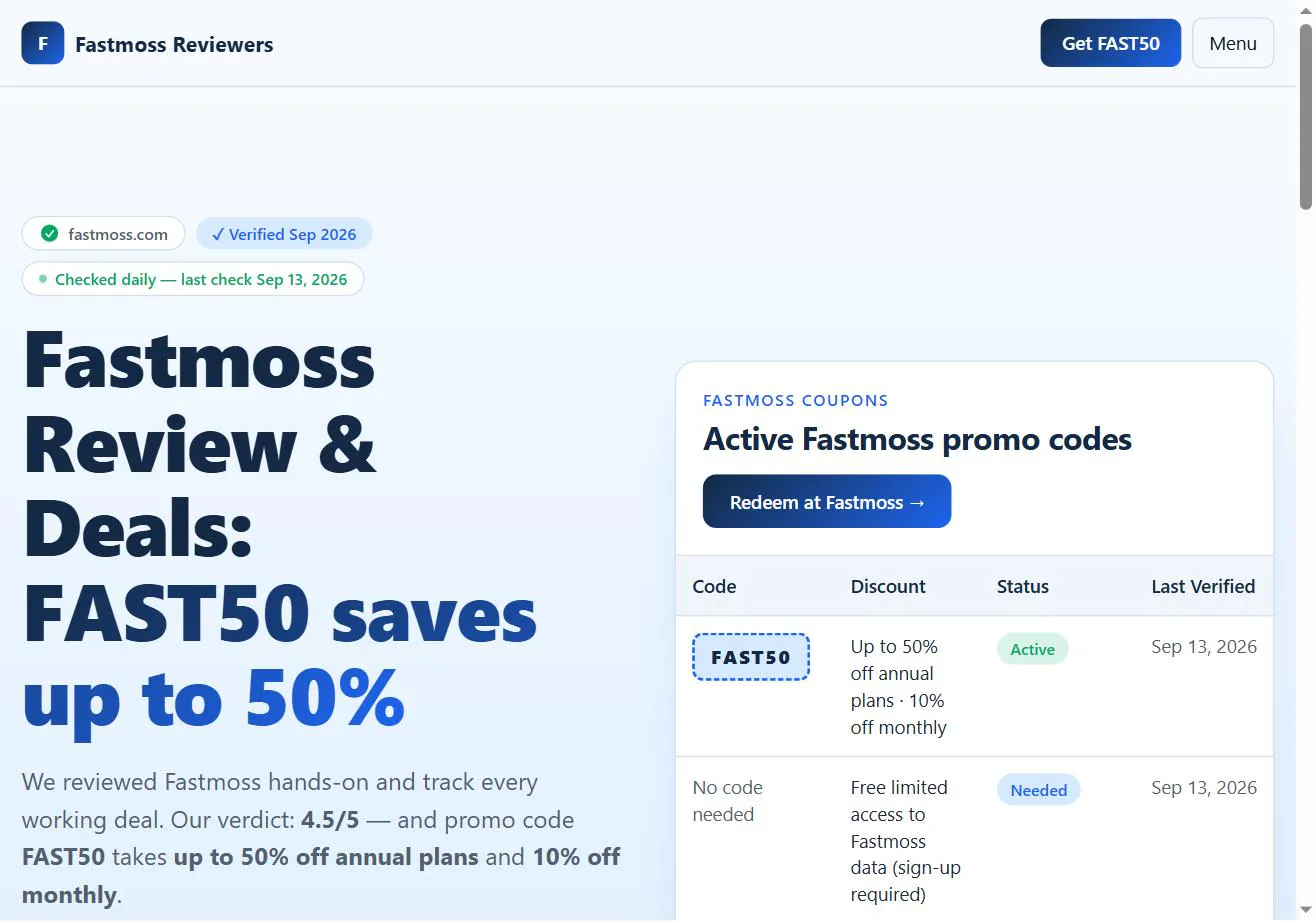 FastMoss Promo gallery image