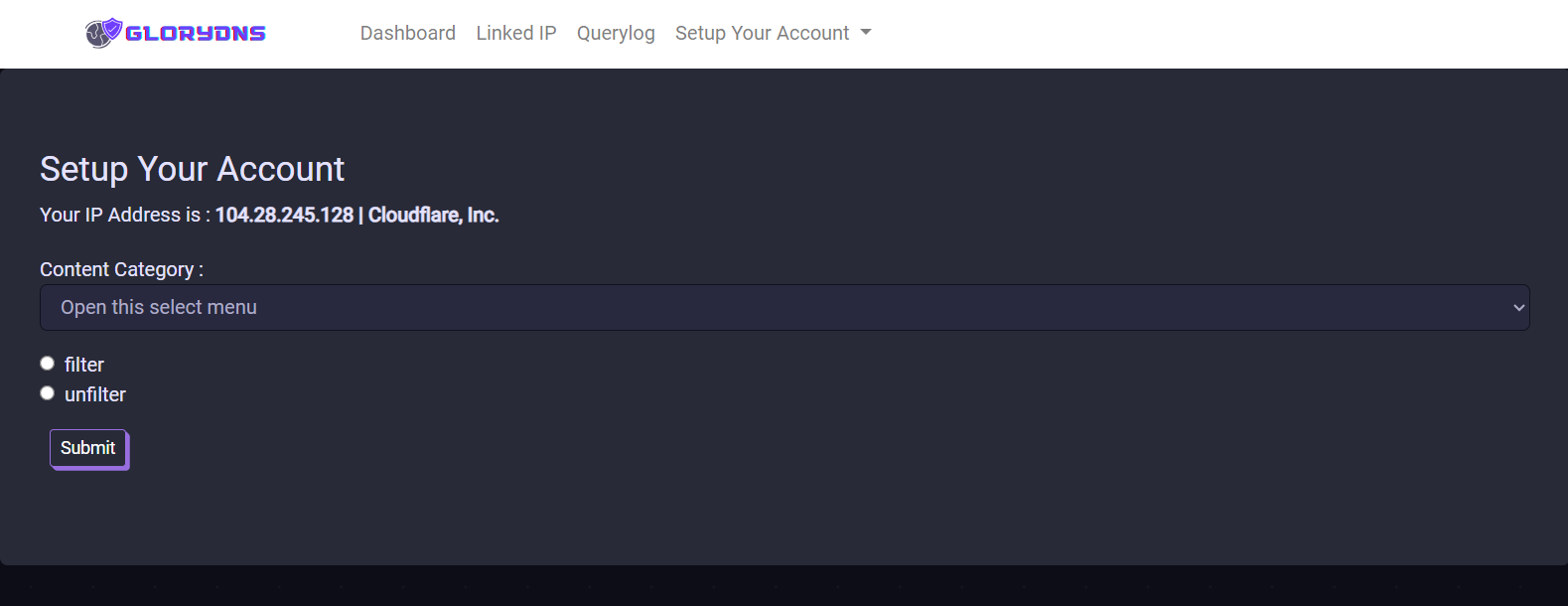GloryDNS Node gallery image
