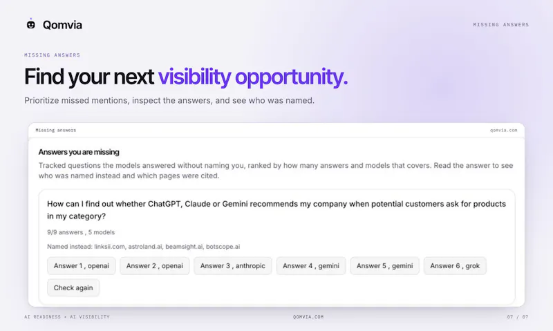 Qomvia screenshot 8
