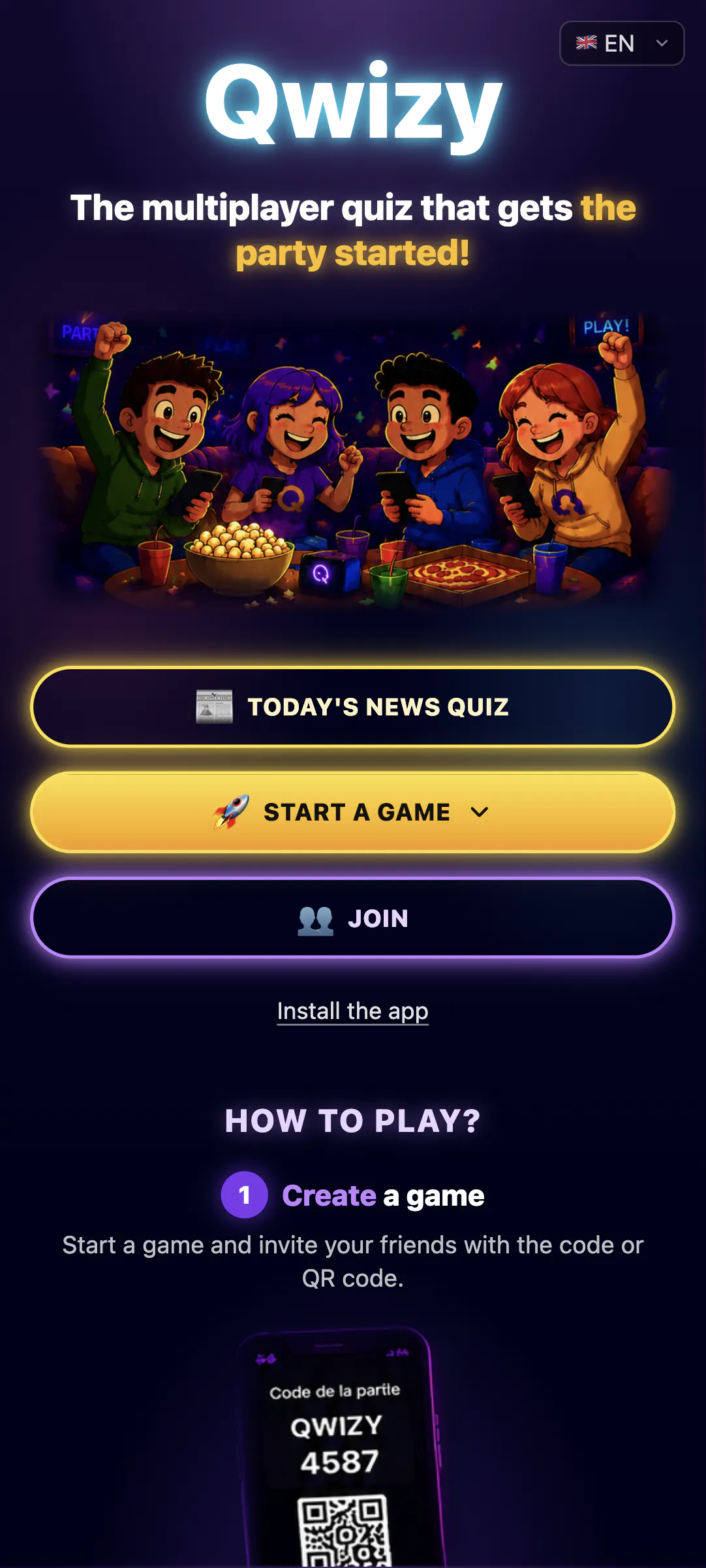 Qwizy – Quiz Up to 20 Players gallery image