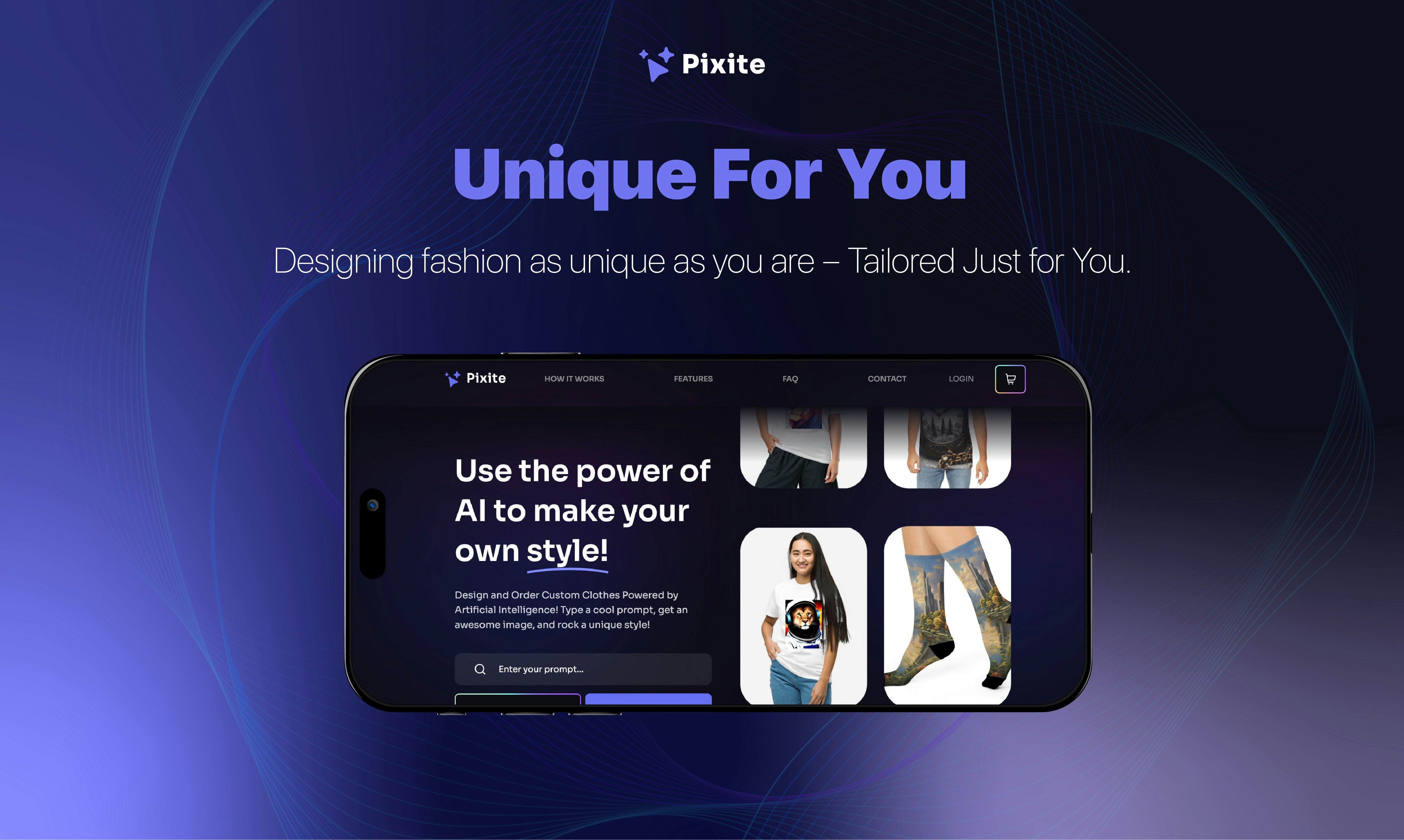 startuptile Pixite.ai-We turn your imagination into wearable fashion